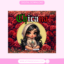 Load image into Gallery viewer, Chicana Tumbler Png
