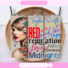 Load image into Gallery viewer, Swiftie Tumbler Png
