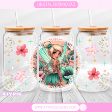 Load image into Gallery viewer, Magical Fairy Glass can PNG

