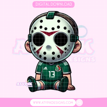 Load image into Gallery viewer, BUNDLE Mexico Fultbol Horror movies PNG
