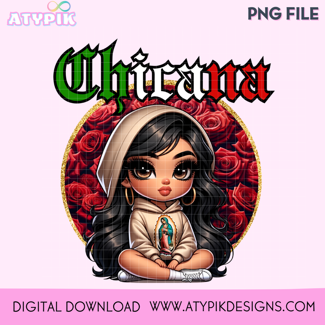 Chicana PNG