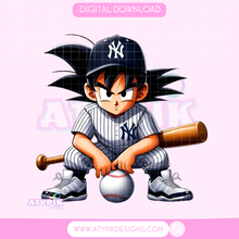 Charger l&#39;image dans la galerie, BUNDLE New York Baseball Anime PNG
