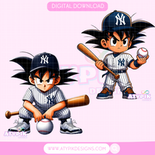 Cargar imagen en el visor de la galería, PAQUETE Anime de Béisbol de Nueva York PNG
